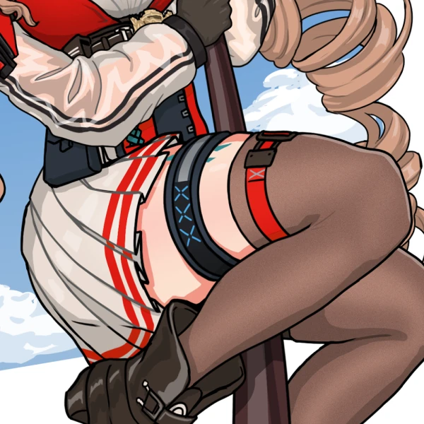 Leg Up waifu aesthetic tag