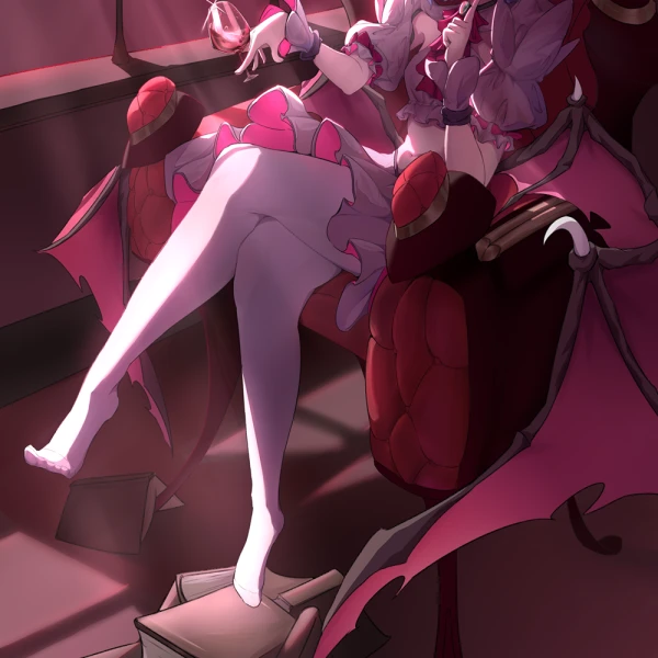 Crossed Legs waifu aesthetic tag