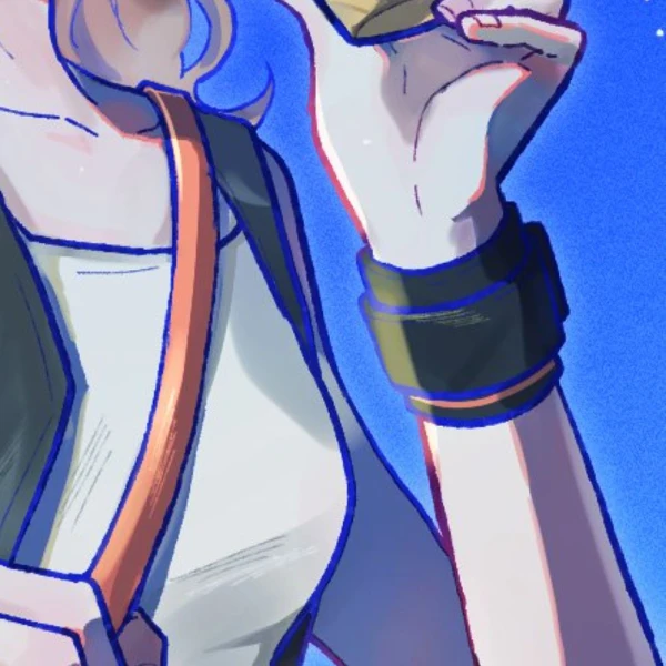Wristband waifu aesthetic tag