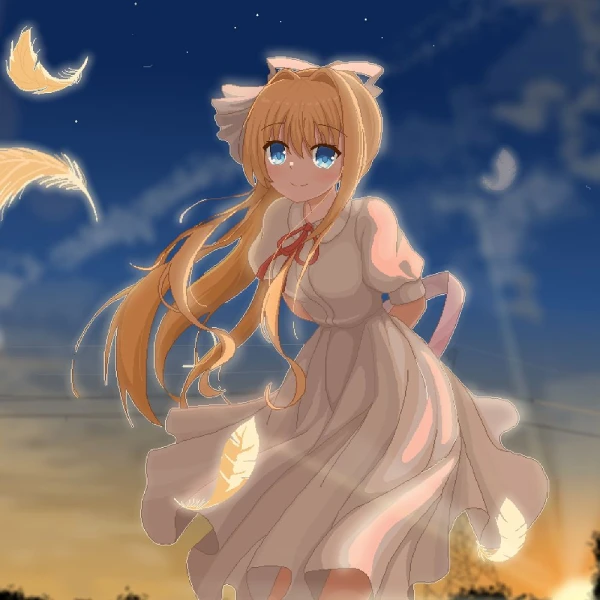 Sunset waifu aesthetic tag