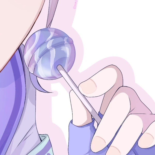 Lollipop waifu aesthetic tag