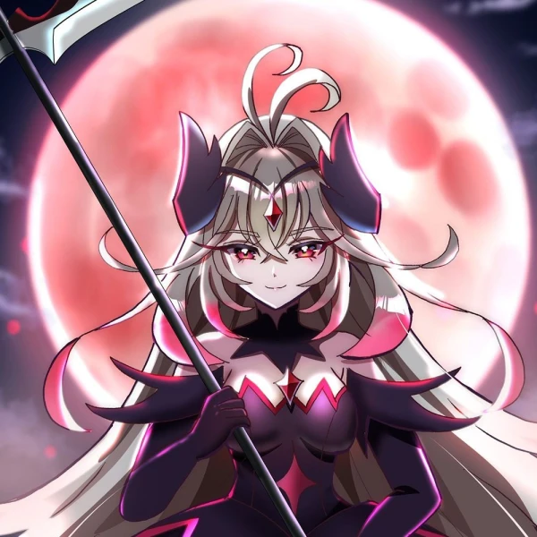 Full Moon waifu aesthetic tag