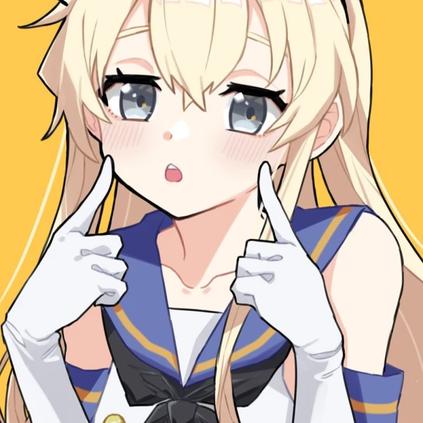 Pointing waifu aesthetic tag