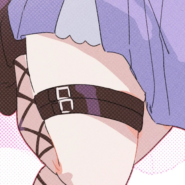 Thigh Strap waifu aesthetic tag