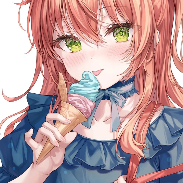 Holding Food waifu aesthetic tag