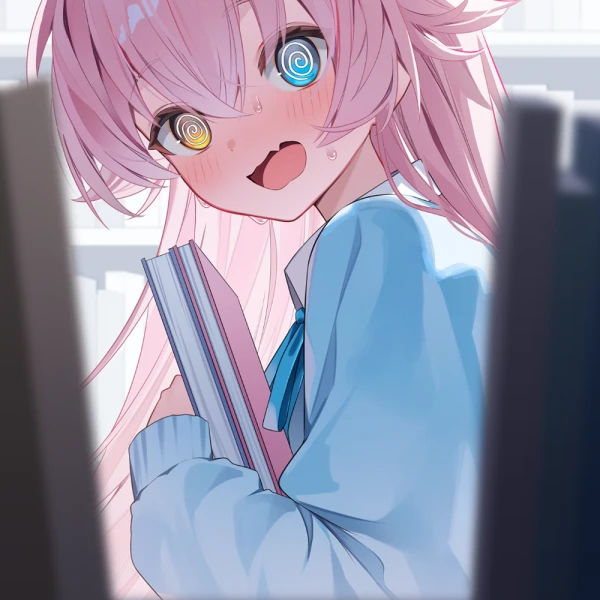 Holding Book waifu aesthetic tag