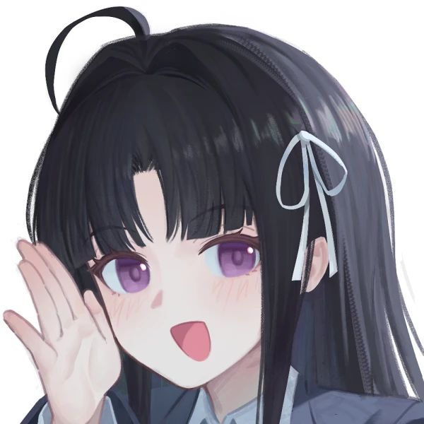 Parted Bangs waifu aesthetic tag