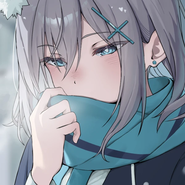 Covered Mouth waifu aesthetic tag