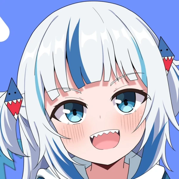 Blue Streaks waifu aesthetic tag