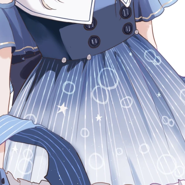Pleated Dress waifu aesthetic tag
