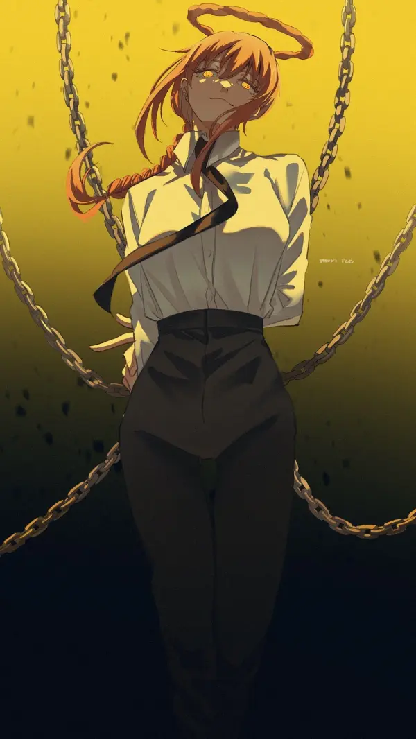 Makima Chainsaw Man Arms Behind Back Wallpaper by ice morinaka #125