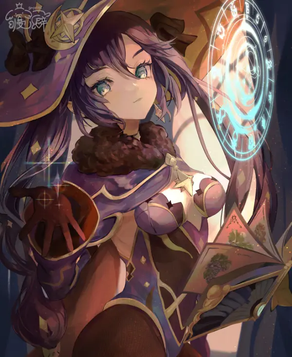 Mona Megistus Genshin Impact Ecchi Wallpaper by gmpoo93 #168