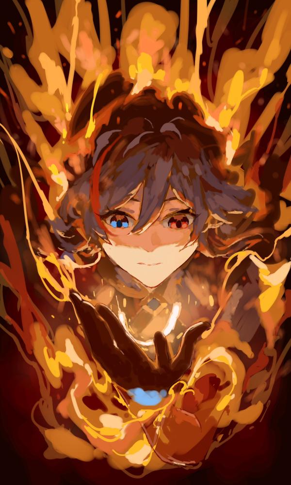 Fu Hua Phoenix Heterochromia Eyes Honkai Impact 3rd Wallpaper by Skavenprime #174