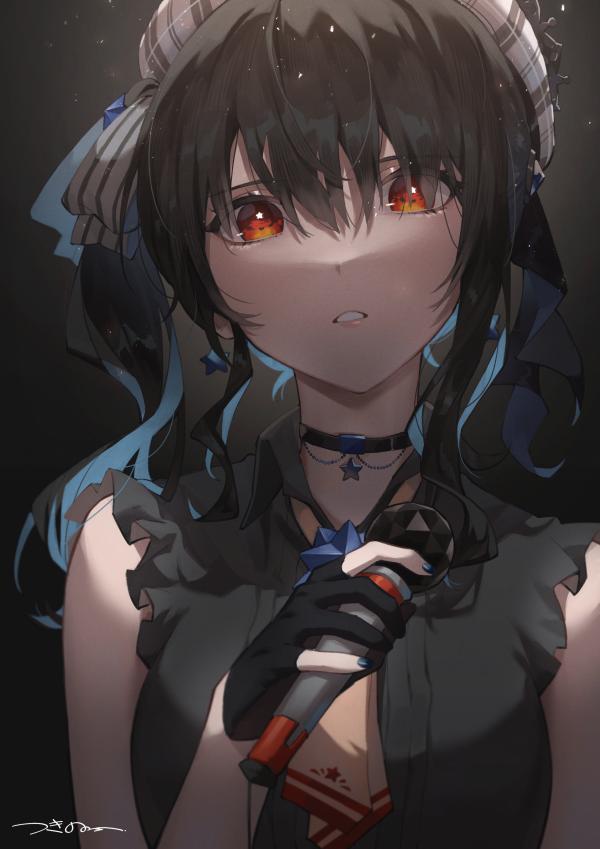Hoshimachi Suisei Hololive VTuber Wallpaper by Tsukino (Nakajimaseiki) #280