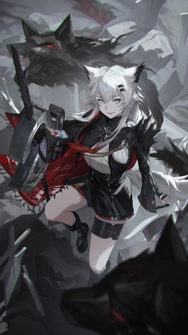 Arknights Lappland the Wolf: 4K Wallpaper by cola-alter #334