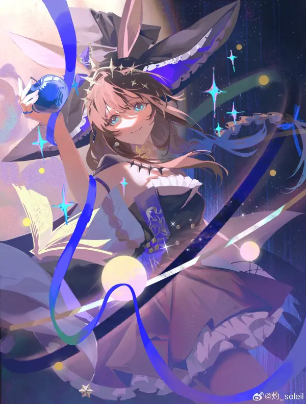 Amiya Ambience Synesthesia Arknights Wallpaper #336