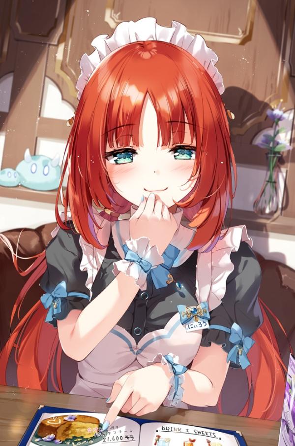 Nilou Genshin Impact Maid Outfit Wallpaper by Miyase Mahiro #375