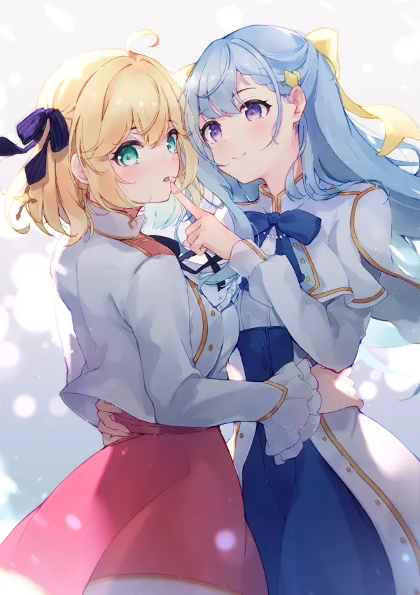 Euphyllia & Anisphia Wallpaper from Tensei Oujo by bai-hyacinth #583