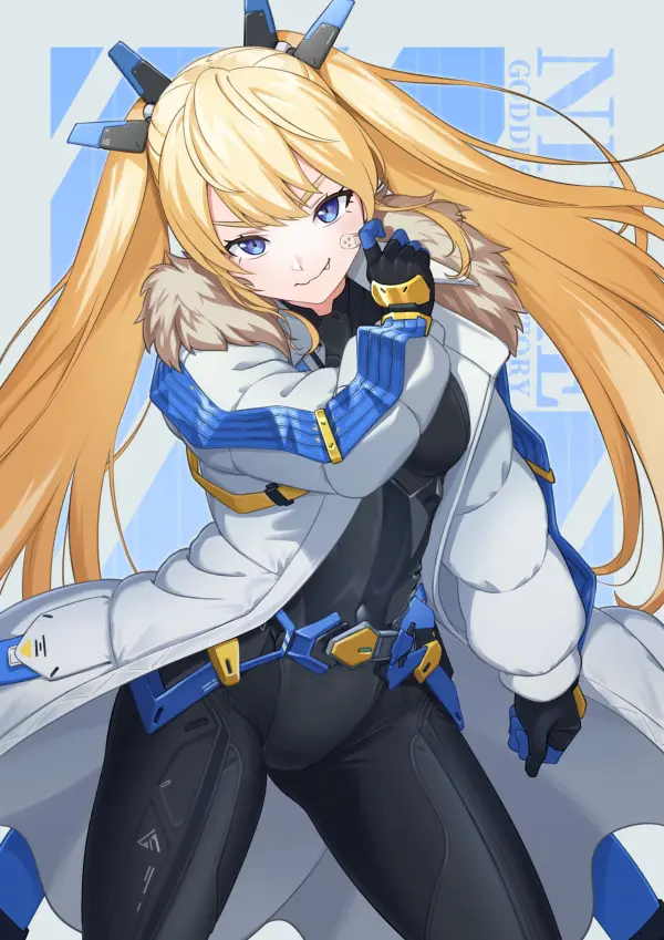 Laplace Goddess of Victory: NIKKE Fanart by girugiru #594