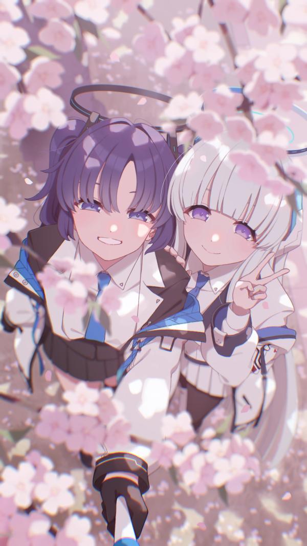 Hayase Yuuka & Ushio Noa - Blue Archive Wallpaper by mochi (m0chi0000) #729
