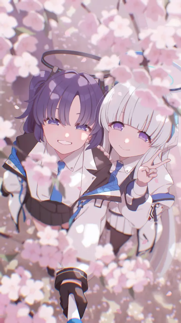 Hayase Yuuka & Ushio Noa - Blue Archive Wallpaper by mochi (m0chi0000) #729
