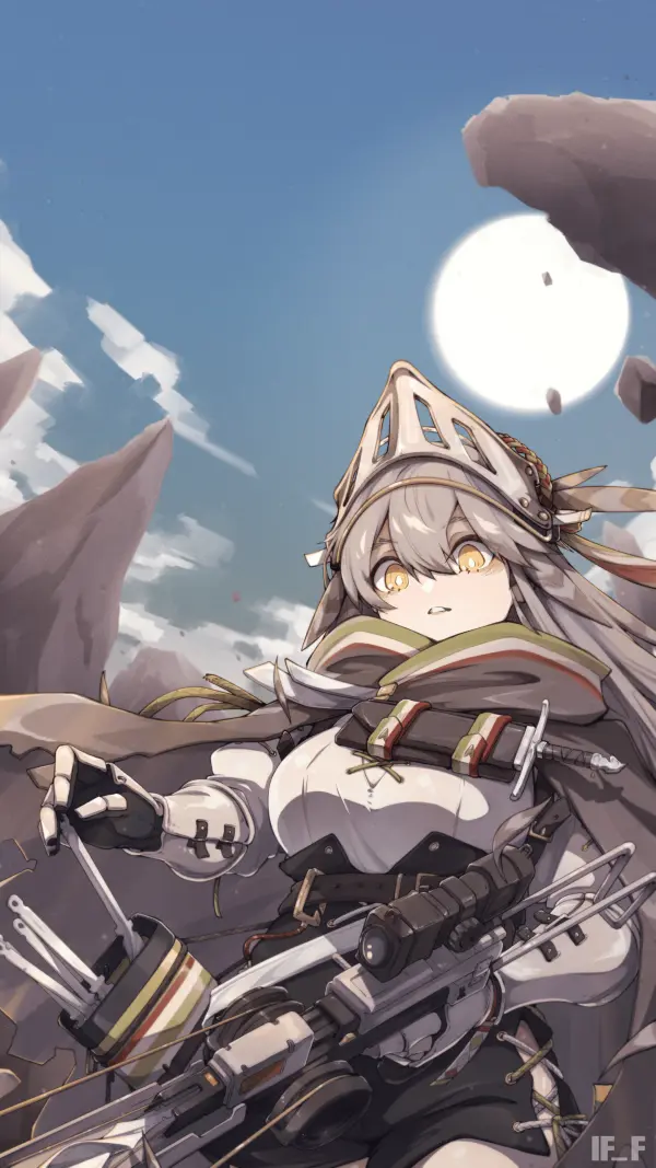 Fartooth Arknights Wallpaper: Solo Huntress by if f #785