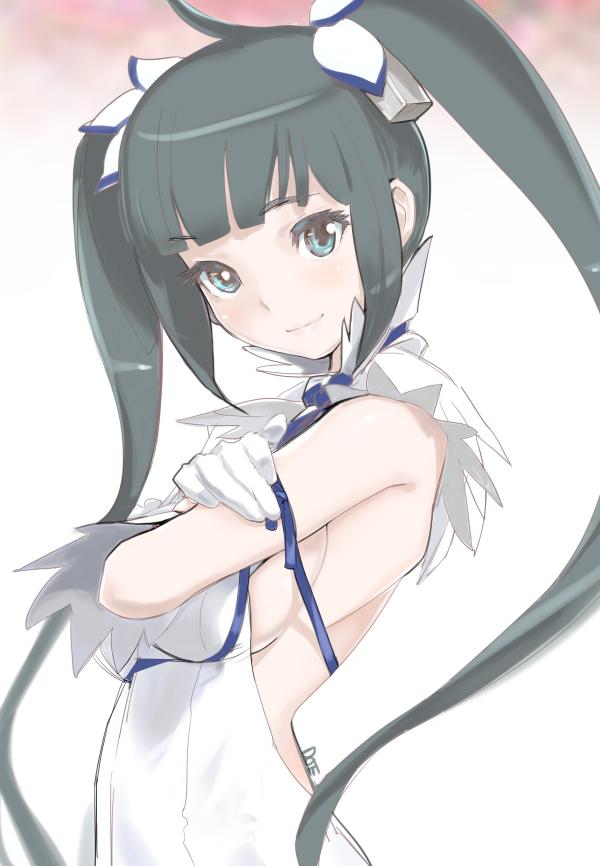 Hestia Wallpaper: Goddess Smile from Danmachi (dytm Fanart) #797
