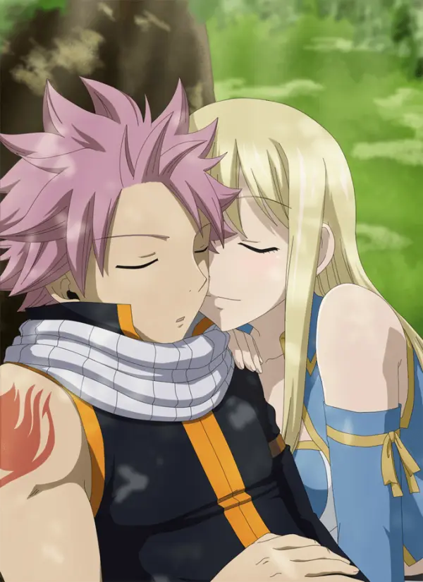 Natsu & Lucy Fairy Tail Wallpaper - by bluesnowcat #800