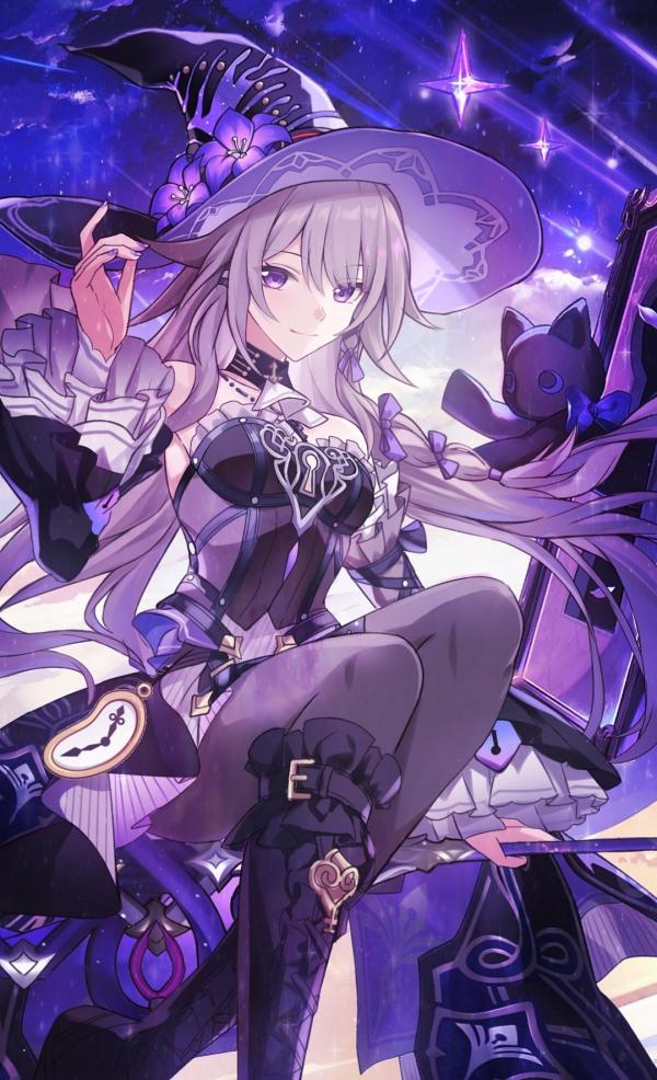 Herta Fanart Wallpaper Honkai Star Rail Witch by saint laurent paris #814