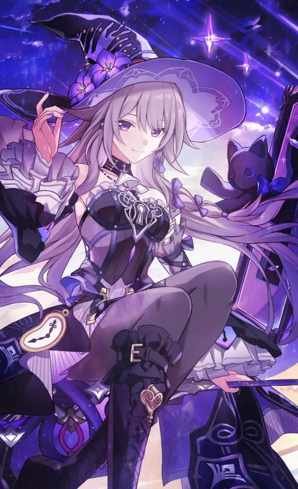 Herta Fanart Wallpaper Honkai Star Rail Witch by saint laurent paris #814