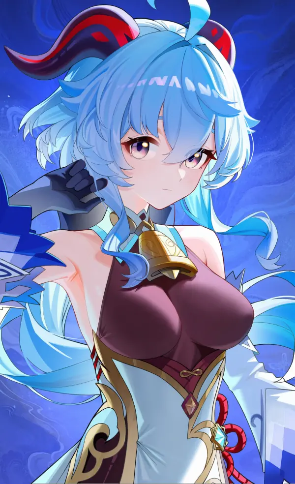 Ganyu Genshin Impact Wallpaper: Yueyueyue yao's Ecchi Fanart #868