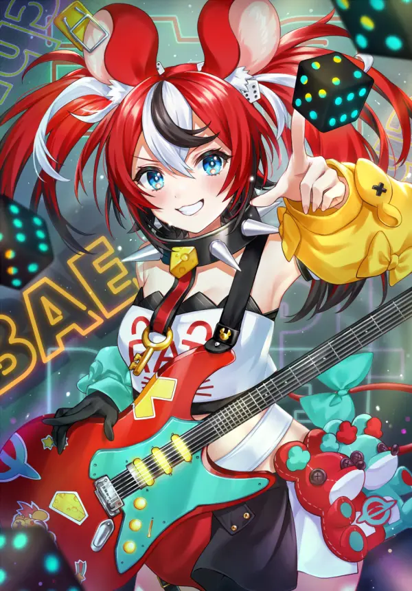 Hakos Baelz "Bae" Hololive Wallpaper - Rockin' Fanart by shiao! #893