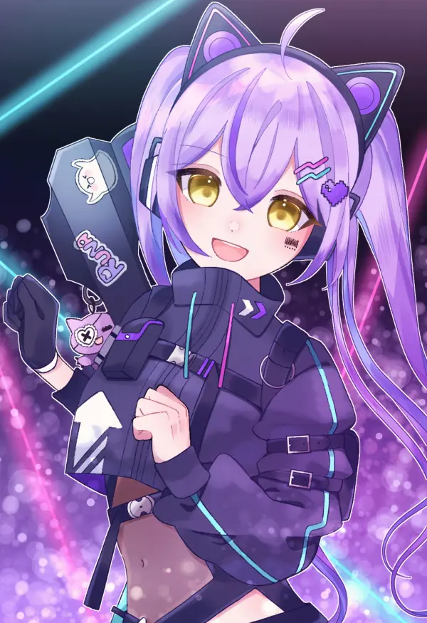 Shinomiya Runa VSPO! Cyberpunk Cutie by hanase #909