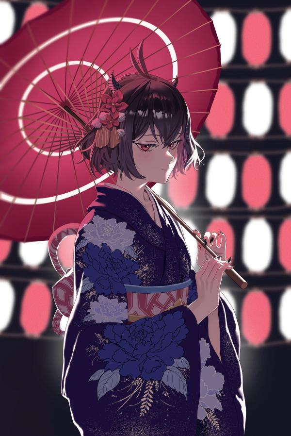 Secre Swallowtail Kimono Wallpaper - Black Clover (Kisany Art) #917