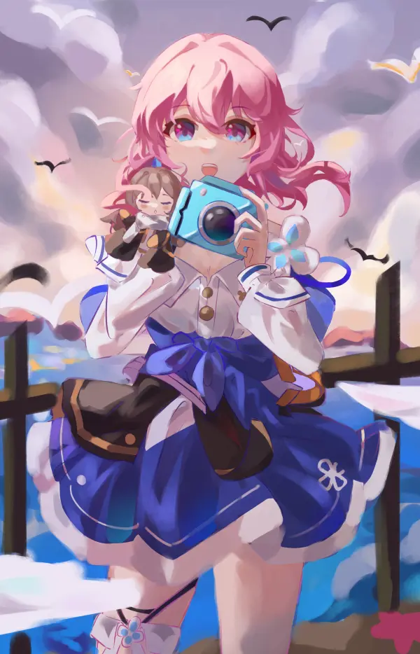 Charming March 7th Fanart Wallpaper Honkai Star Rail by Luke #930