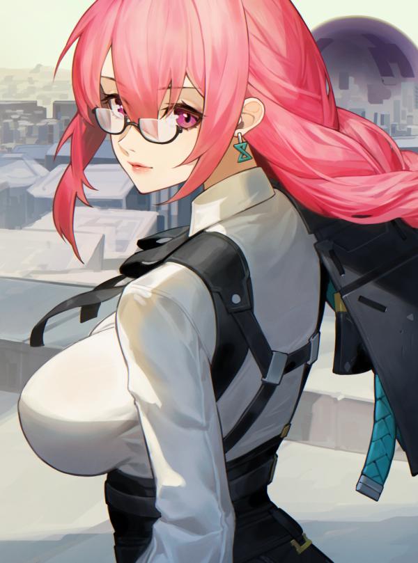 Tsukishiro Yanagi Zenless Zone Zero Wallpaper Art by koharu1807 #941