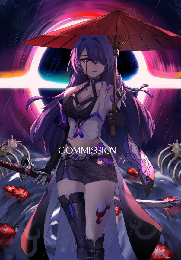 Acheron: Emanator of Finality Fanart - imasseeen (Honkai: Star Rail) #962