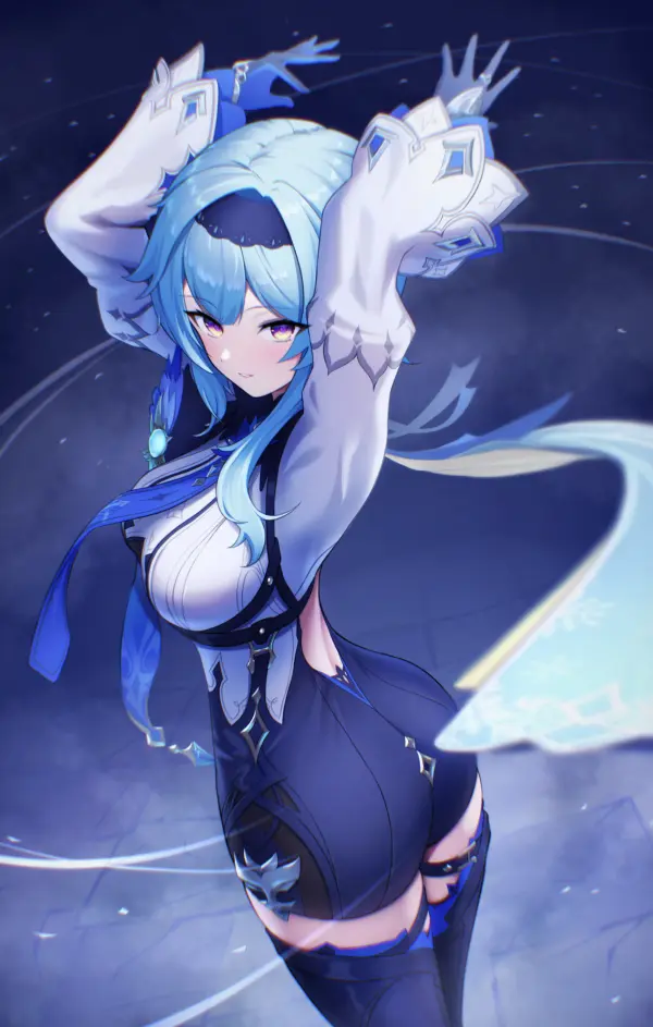 Eula Lawrence Wallpaper: Genshin Impact Fanart by aimo wotku #968