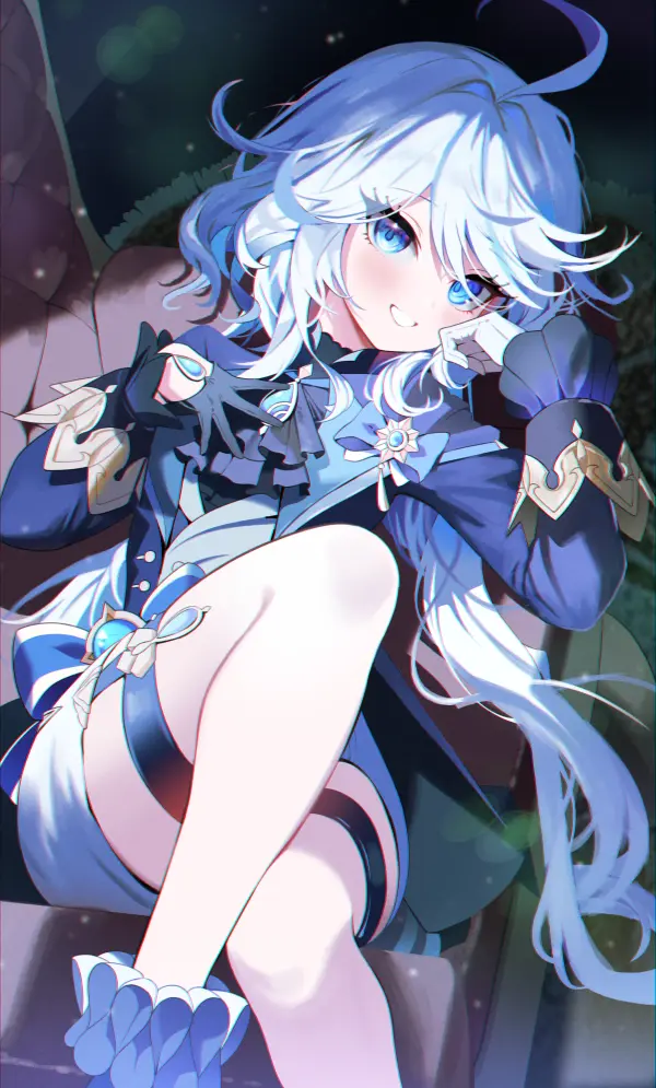 Furina Genshin Impact: Throne View Wallpaper by ppot Fanart #981
