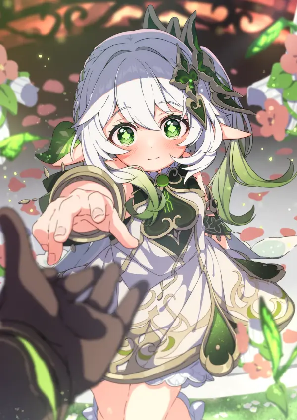 Nahida & Aether (Genshin Impact) "Take My Hand" Wallpaper by Kotori Inaka #982