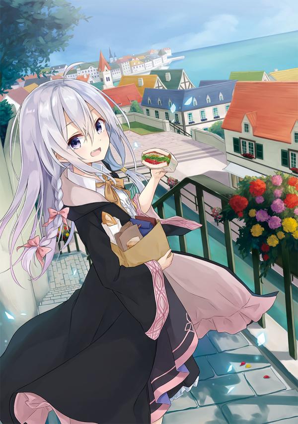 Elaina "Wandering Witch" Wallpaper: Lunch Break by azuuru Fanart #985