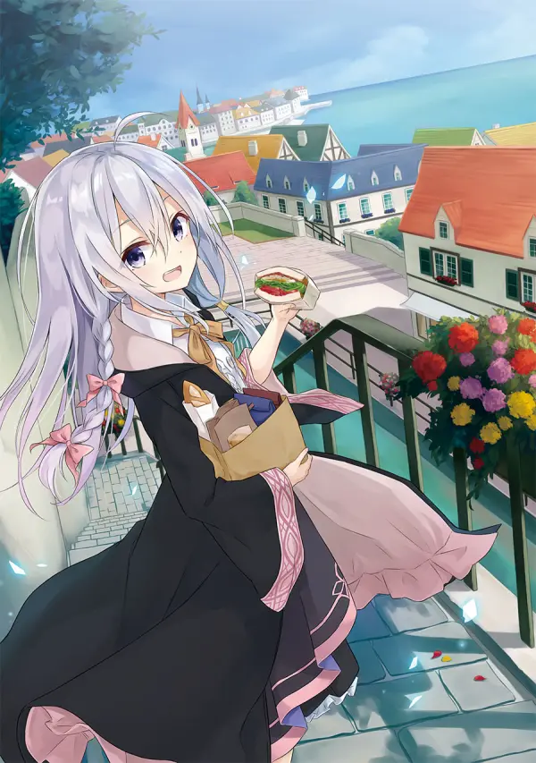 Elaina "Wandering Witch" Wallpaper: Lunch Break by azuuru Fanart #985