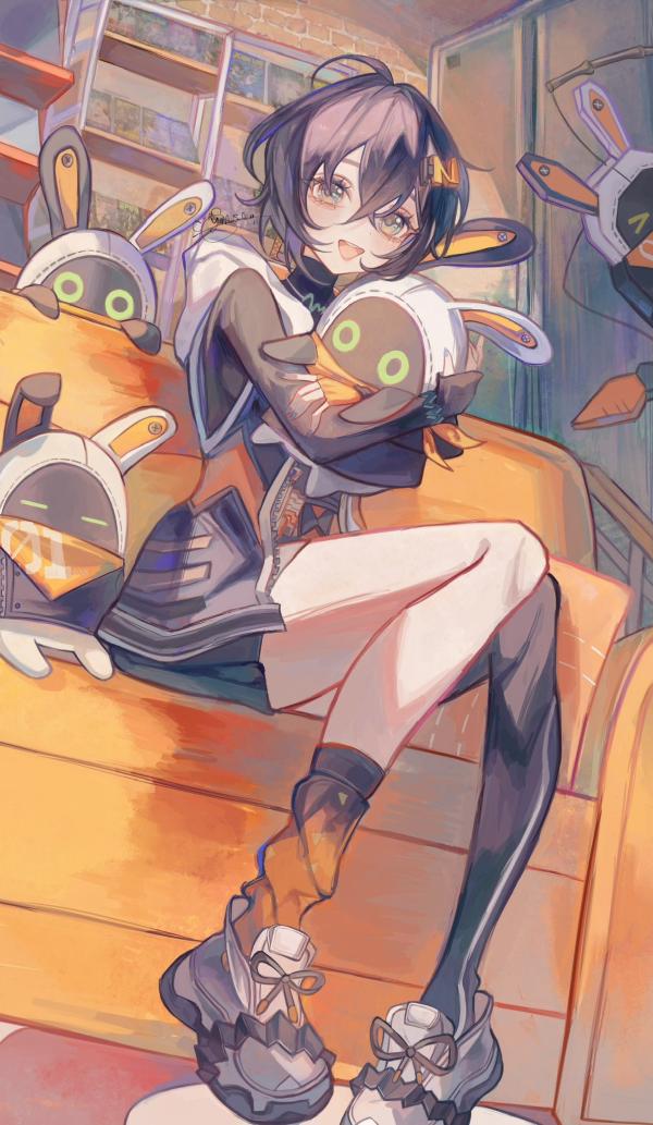 ZZZ Belle Fanart Wallpaper by yena s #1008