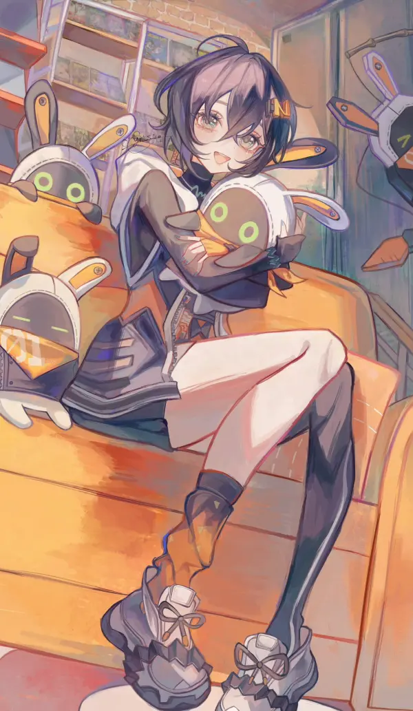 ZZZ Belle Fanart Wallpaper by yena s #1008