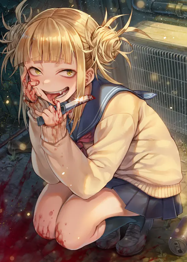 Toga Himiko Wallpaper: My Hero Academia Fanart by hagure keg #1011