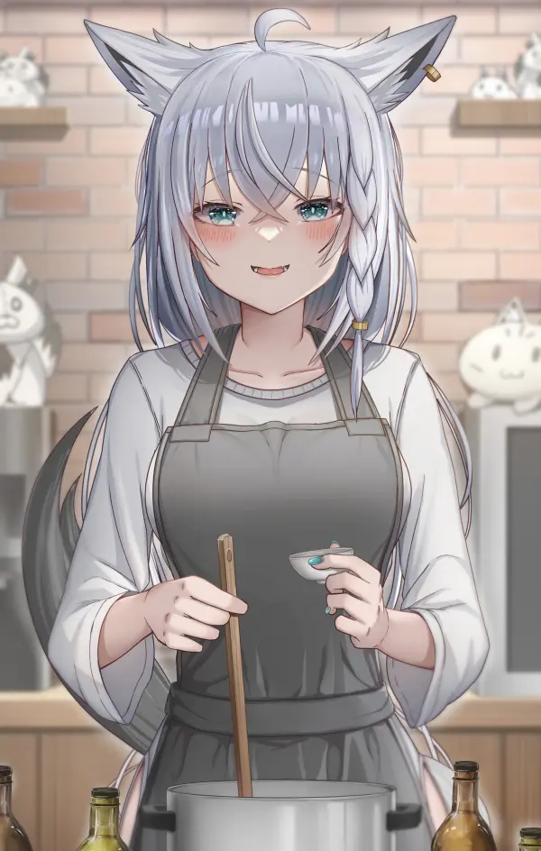Fubuki's Kitchen! Hololive Wallpaper by rimamo Fanart #1013