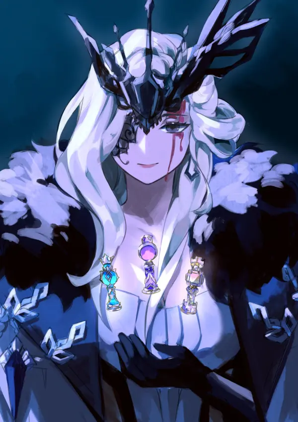La Signora Crimson Witch Fanart by aribiaobi (Genshin Impact) #1014