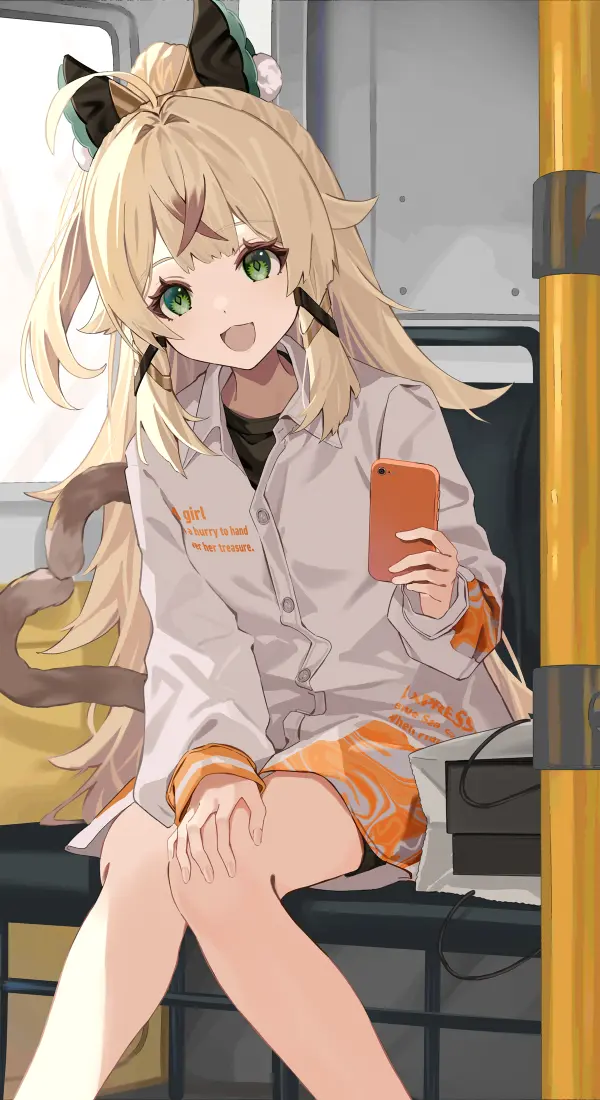 Kirara Wallpaper: Genshin Impact's Cutest Courier by motto #1018