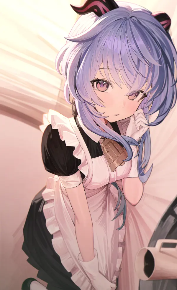 Ganyu: Maid for You - Genshin Impact Fanart by klakmon! #1030