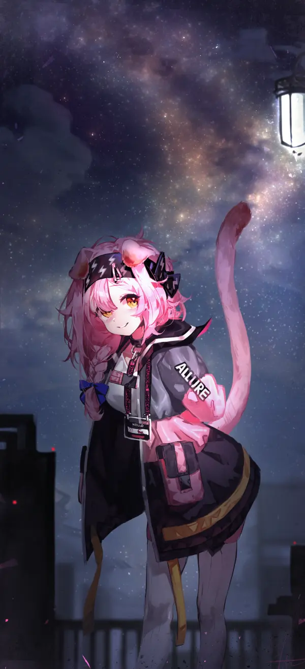 Goldenglow Stargazing Arknights Wallpaper Art by ribiadan #1033